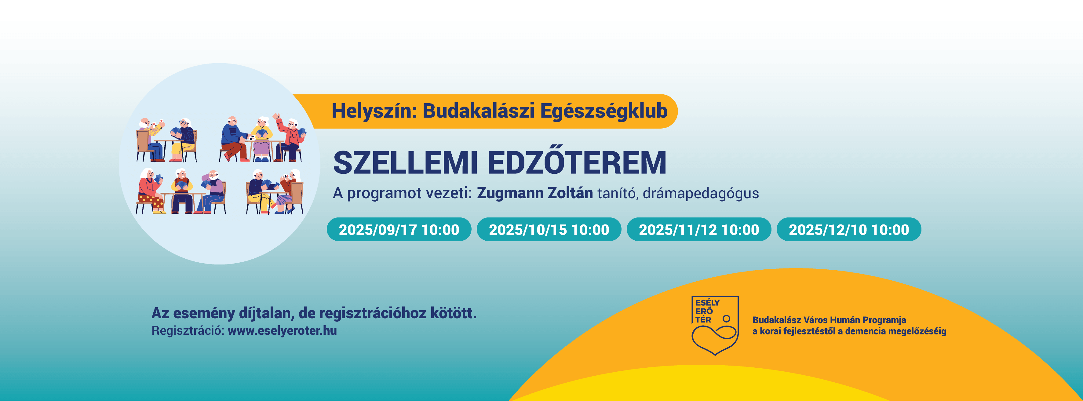 Plakát Szellemi Edzőterem